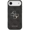 Guess Case 4G Big 4G Classic Logo For Iphone 17 Air Black Silver - (GUHCP17MP4G4SMCK)
