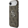 Guess Case 4G Big 4G Classic Logo For Iphone 17 Air Brown Silver - (GUHCP17MP4G4SMCW)