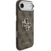 Guess Case 4G Big 4G Classic Logo For Iphone 17 Air Brown Silver - (GUHCP17MP4G4SMCW)