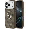Guess Case 4G Big 4G Classic Logo For Iphone 17 Pro Brown Silver - (GUHCP17LP4G4SMCW)