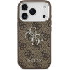 Guess Case 4G Big 4G Classic Logo For Iphone 17 Pro Brown Silver - (GUHCP17LP4G4SMCW)