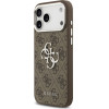 Guess Case 4G Big 4G Classic Logo For Iphone 17 Pro Max Brown Silver - (GUHCP17XP4G4SMCW)