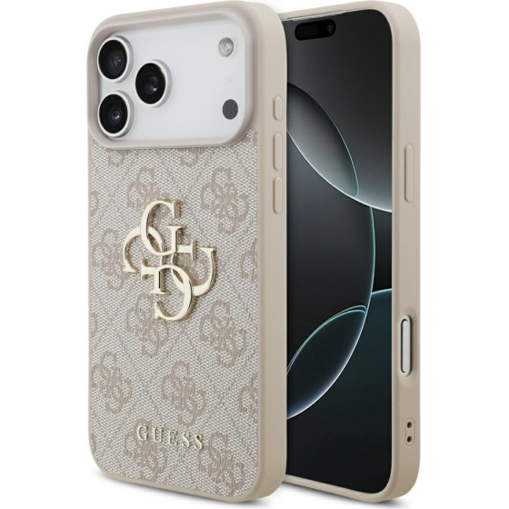 Guess Case 4G Big Logo For Iphone 17 Pro Max Pink - (GUHCP17X4GMGPI)