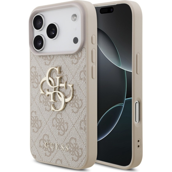 Guess Case 4G Big Logo For Iphone 17 Pro Pink - (GUHCP17L4GMGPI)