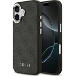 Guess Case 4G Classic Logo Magsafe For Iphone 17 Black - (GUHMP17SP4GSSMCK)