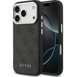 Guess Case 4G Classic Logo Magsafe For Iphone 17 Pro Black - (GUHMP17LP4GSSMCK)