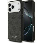 Guess Case 4G Classic Logo Magsafe For Iphone 17 Pro Max Black - (GUHMP17XP4GSSMCK)