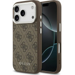 Guess Case 4G Classic Logo Magsafe For Iphone 17 Pro Max Brown - (GUHMP17XP4GSSMCW)