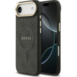 Guess Case 4G Pu Classic Logo Magsafe For Iphone 17 Air Black - (GUHMP17MP4MSEGCK)