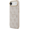 Guess Case 4G Pu Classic Logo Magsafe For Iphone 17 Air Pink - (GUHMP17MP4MSEGCP)