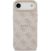 Guess Case 4G Pu Classic Logo Magsafe For Iphone 17 Air Pink - (GUHMP17MP4MSEGCP)