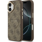 Guess Case 4G Pu Classic Logo Magsafe For Iphone 17 Brown - (GUHMP17SP4MSEGCW)