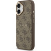 Guess Case 4G Pu Classic Logo Magsafe For Iphone 17 Brown - (GUHMP17SP4MSEGCW)