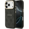 Guess Case 4G Pu Classic Logo Magsafe For Iphone 17 Pro Black - (GUHMP17LP4MSEGCK)
