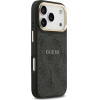 Guess Case 4G Pu Classic Logo Magsafe For Iphone 17 Pro Black - (GUHMP17LP4MSEGCK)