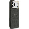 Guess Case 4G Pu Classic Logo Magsafe For Iphone 17 Pro Max Black - (GUHMP17XP4MSEGCK)