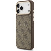 Guess Case 4G Pu Classic Logo Magsafe For Iphone 17 Pro Max Brown - (GUHMP17XP4MSEGCW)