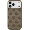 Guess Case 4G Pu Classic Logo Magsafe For Iphone 17 Pro Max Brown - (GUHMP17XP4MSEGCW)