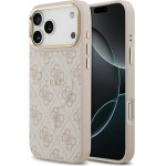 Guess Case 4G Pu Classic Logo Magsafe For Iphone 17 Pro Max Pink - (GUHMP17XP4MSEGCP)