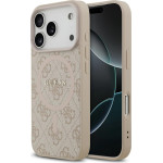 Guess Case 4G Ring Classic Logo Magsafe For Iphone 17 Pro Pink - (GUHMP17LG4GFRP)