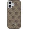 Guess Case 4G Triangle Logo Magsafe For Iphone 17 Brown - (GUHMP17SP4TSRCMW)