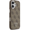 Guess Case 4G Triangle Logo Magsafe For Iphone 17 Brown - (GUHMP17SP4TSRCMW)
