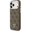 Guess Case 4G Triangle Logo Magsafe For Iphone 17 Pro Max Brown - (GUHMP17XP4TSRCMW)
