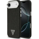 Guess Case Glitter Triangle Logo Magsafe For Iphone 17 Air Black - (GUHMP17MPFGTSCMK)