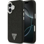 Guess Case Glitter Triangle Logo Magsafe For Iphone 17 Black - (GUHMP17SPFGTSCMK)