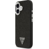 Guess Case Glitter Triangle Logo Magsafe For Iphone 17 Black - (GUHMP17SPFGTSCMK)