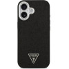 Guess Case Glitter Triangle Logo Magsafe For Iphone 17 Black - (GUHMP17SPFGTSCMK)