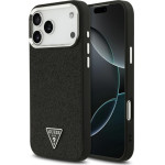 Guess Case Glitter Triangle Logo Magsafe For Iphone 17 Pro Max Black - (GUHMP17XPFGTSCMK)