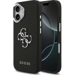 Guess Case Grained Big 4G Classic Logo For Iphone 17 Black - (GUHCP17SPG4SMCEK)