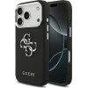 Guess Case Grained Big 4G Classic Logo For Iphone 17 Pro Black - (GUHCP17LPG4SMCEK)