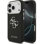 Guess Case Grained Big 4G Classic Logo For Iphone 17 Pro Black - (GUHCP17LPG4SMCEK)