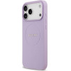 Guess Case Grained Ring Magsafe For Iphone 17 Pro Max Purple - (GUHMP17XPGHSMMU)
