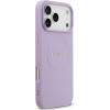 Guess Case Grained Ring Magsafe For Iphone 17 Pro Max Purple - (GUHMP17XPGHSMMU)