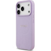 Guess Case Grained Ring Magsafe For Iphone 17 Pro Purple - (GUHMP17LPGHSMMU)