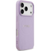 Guess Case Grained Ring Magsafe For Iphone 17 Pro Purple - (GUHMP17LPGHSMMU)