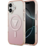 Guess Case Iml Gradient Triangle Logo Magsafe For Iphone 17 Pink - (GUHMP17SHGTMLCGP)
