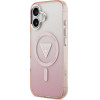 Guess Case Iml Gradient Triangle Logo Magsafe For Iphone 17 Pink - (GUHMP17SHGTMLCGP)