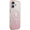 Guess Case Iml Gradient Triangle Logo Magsafe For Iphone 17 Pink - (GUHMP17SHGTMLCGP)