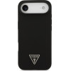 Guess Case Silicone Triangle Logo Magsafe For Iphone 17 Air Black - (GUHMP17MSCTRLMK)