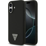 Guess Case Silicone Triangle Logo Magsafe For Iphone 17 Black - (GUHMP17SSCTRLMK)