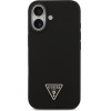 Guess Case Silicone Triangle Logo Magsafe For Iphone 17 Black - (GUHMP17SSCTRLMK)