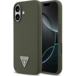 Guess Case Silicone Triangle Logo Magsafe For Iphone 17 Khaki - (GUHMP17SSCTRLMA)