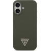 Guess Case Silicone Triangle Logo Magsafe For Iphone 17 Khaki - (GUHMP17SSCTRLMA)