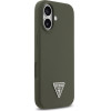Guess Case Silicone Triangle Logo Magsafe For Iphone 17 Khaki - (GUHMP17SSCTRLMA)