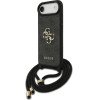 Guess Etui 4G Big Logo Cord Stap Crossbody Do Iphone 17 Air Czarny - (GUHCP17MP4GMGCRK)