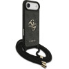 Guess Etui 4G Big Logo Cord Stap Crossbody Do Iphone 17 Air Czarny - (GUHCP17MP4GMGCRK)
